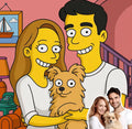 Simpsons Style Customised Photograph