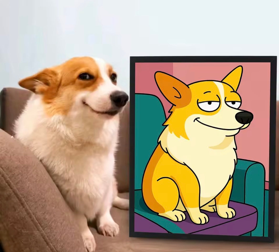 Simpsons Style Customised Photograph